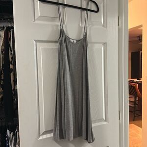 Gray Casual Summer Dress - Super Light - Super Soft - Adjustable Straps - Small